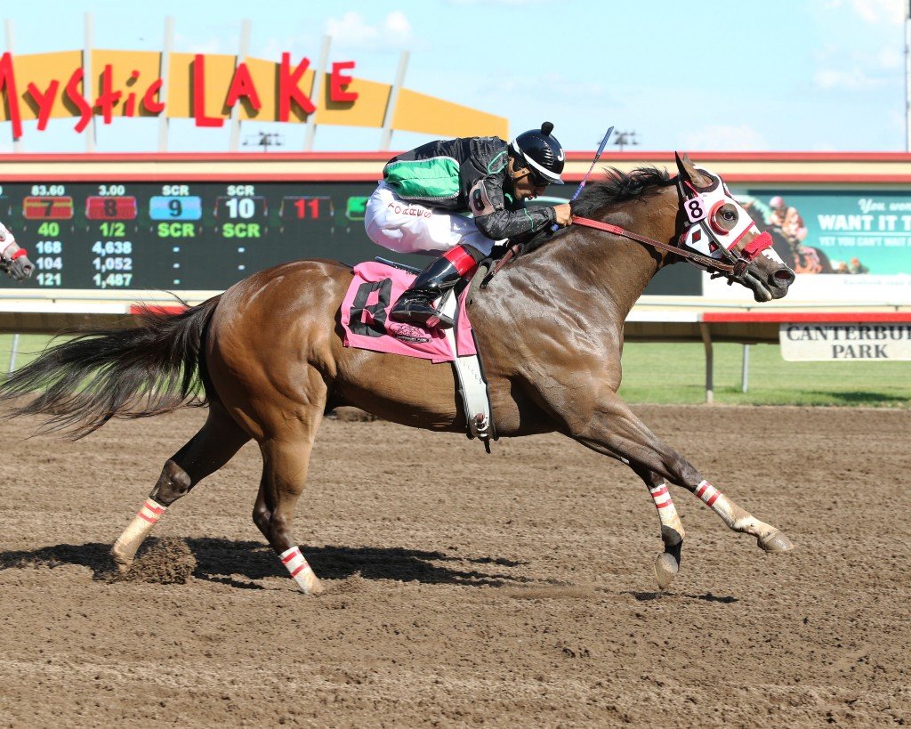 Defiant Red Rooster - Mystic Lake Northlands Futurity - 07-06-14 - R10 - CBY - Finish