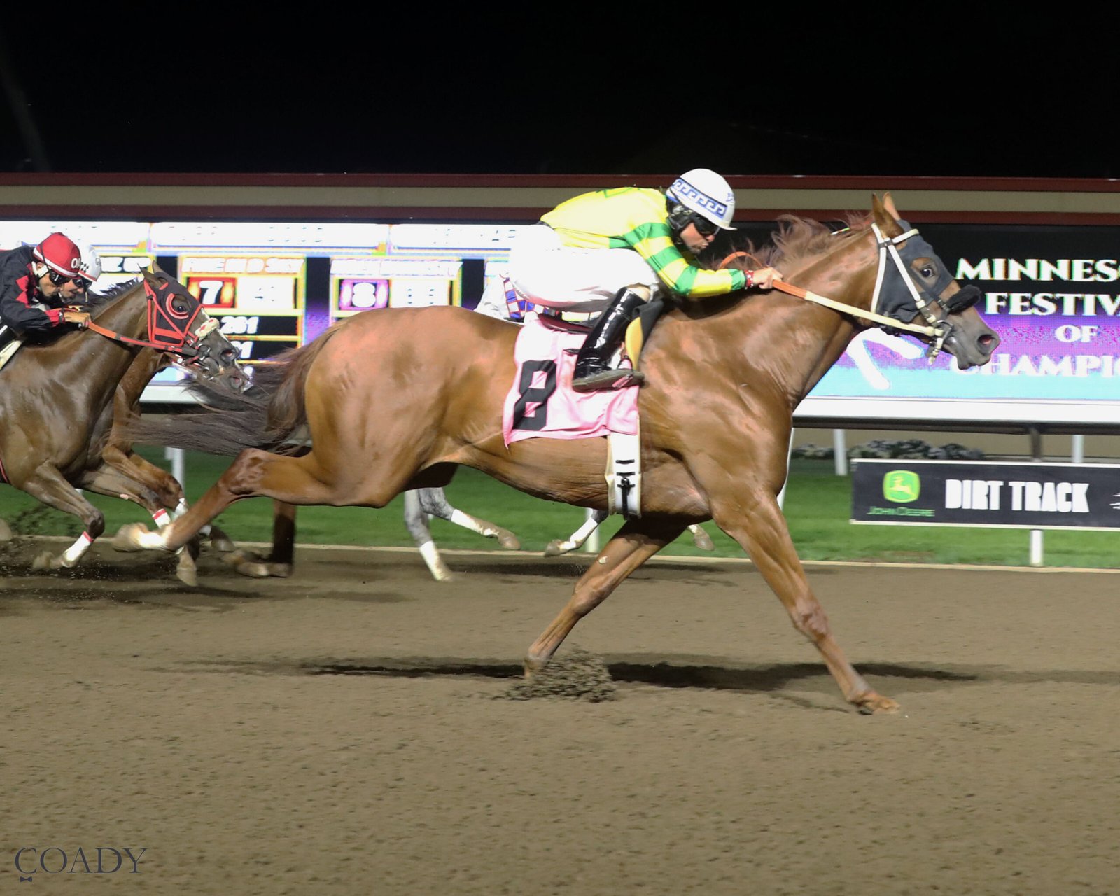 HOLY DYNASTY - Minnesota Quarter Horse Futurity - 09-06-25 - R09 - Canterbury Park - Finish